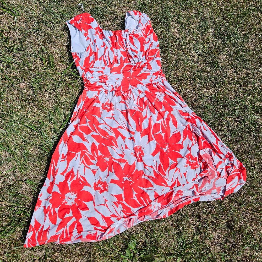Mid length floral Dress